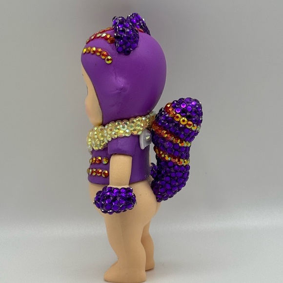 Custom Bedazzled Sonny Angel Cheshire Cat Statue - Picture 5 of 6